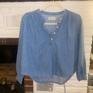 Madewell Denim Button Down Shirt